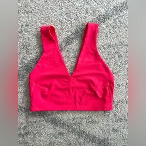 Free People Hot Pink Crop Top